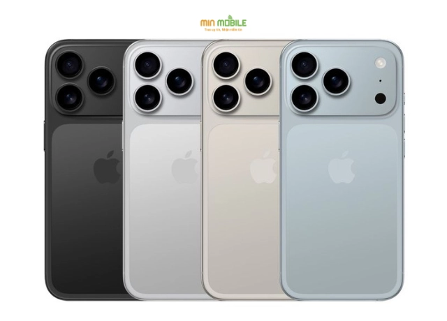Các phiên bản dung lượng iPhone 17 Pro